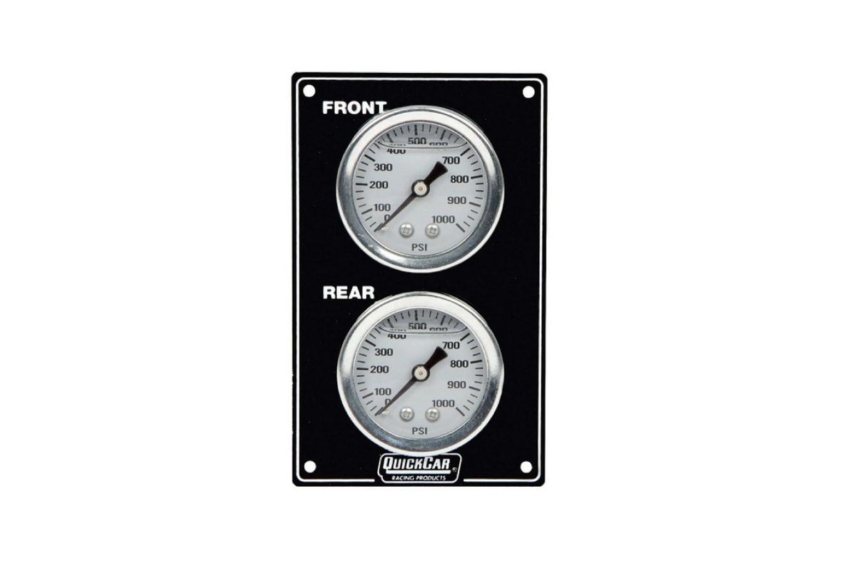 QuickCar Racing Products Mini Brake Bias Gauge Panel, Vertical